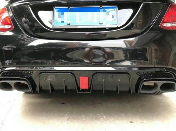 Mercedes W205 C63 BRABUS DIFFUSER