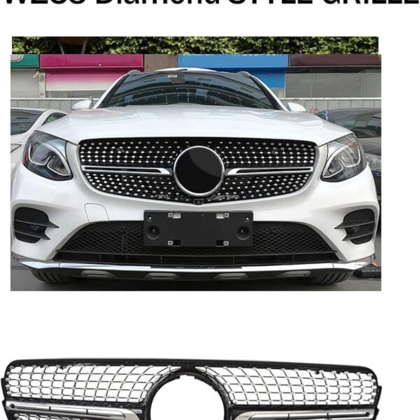 MERCEDES GLC W253 DIAMOND AMG GRILL 2015-2019