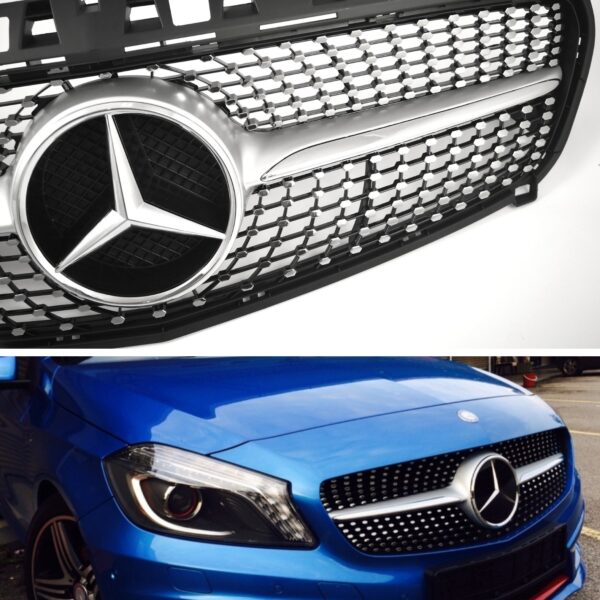 MERCEDES A W176 DIAMOND GRILL 2012-2015