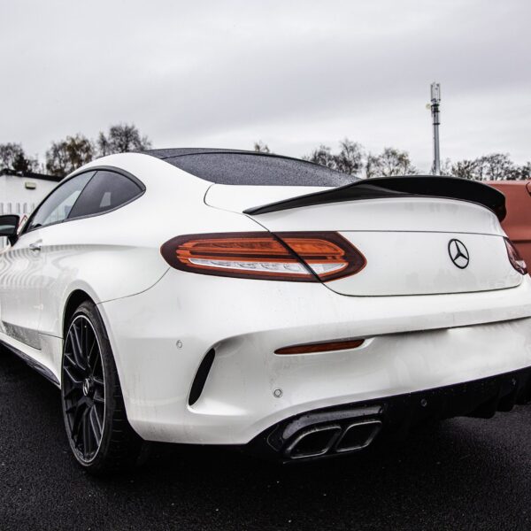 Mercedes W205 C63 COUPE AMG DIFFUSER BLACK