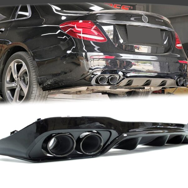 Mercedes E class W213 E53 DIFFUSER BLACK