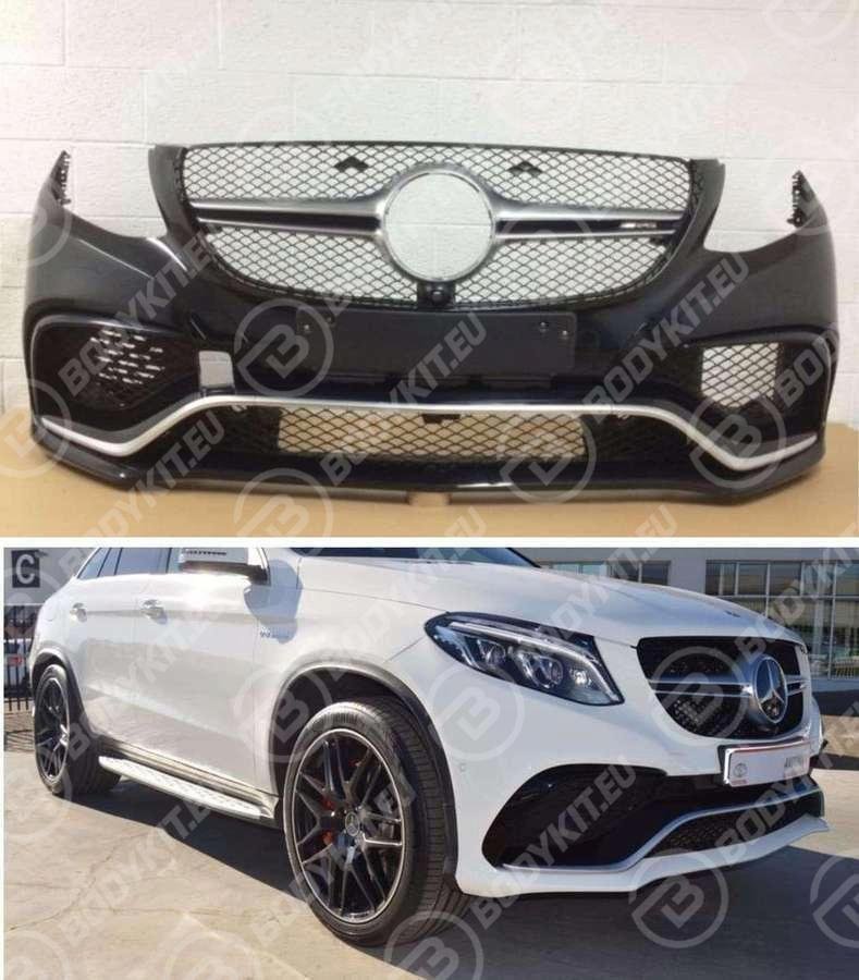 0cef83cb45eaa3eb37b456462bcb-1 MERCEDES GLE COUPE C292 FRONT BUMPER GLE63 2015-2019 - Image 1