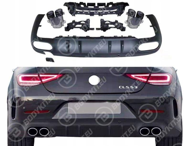 ca8358624d528de9456c0a491d75 MERCEDES CLS-CLASS CLS53 C257 DIFFUSER BLACK 2018-2025 - Image 1