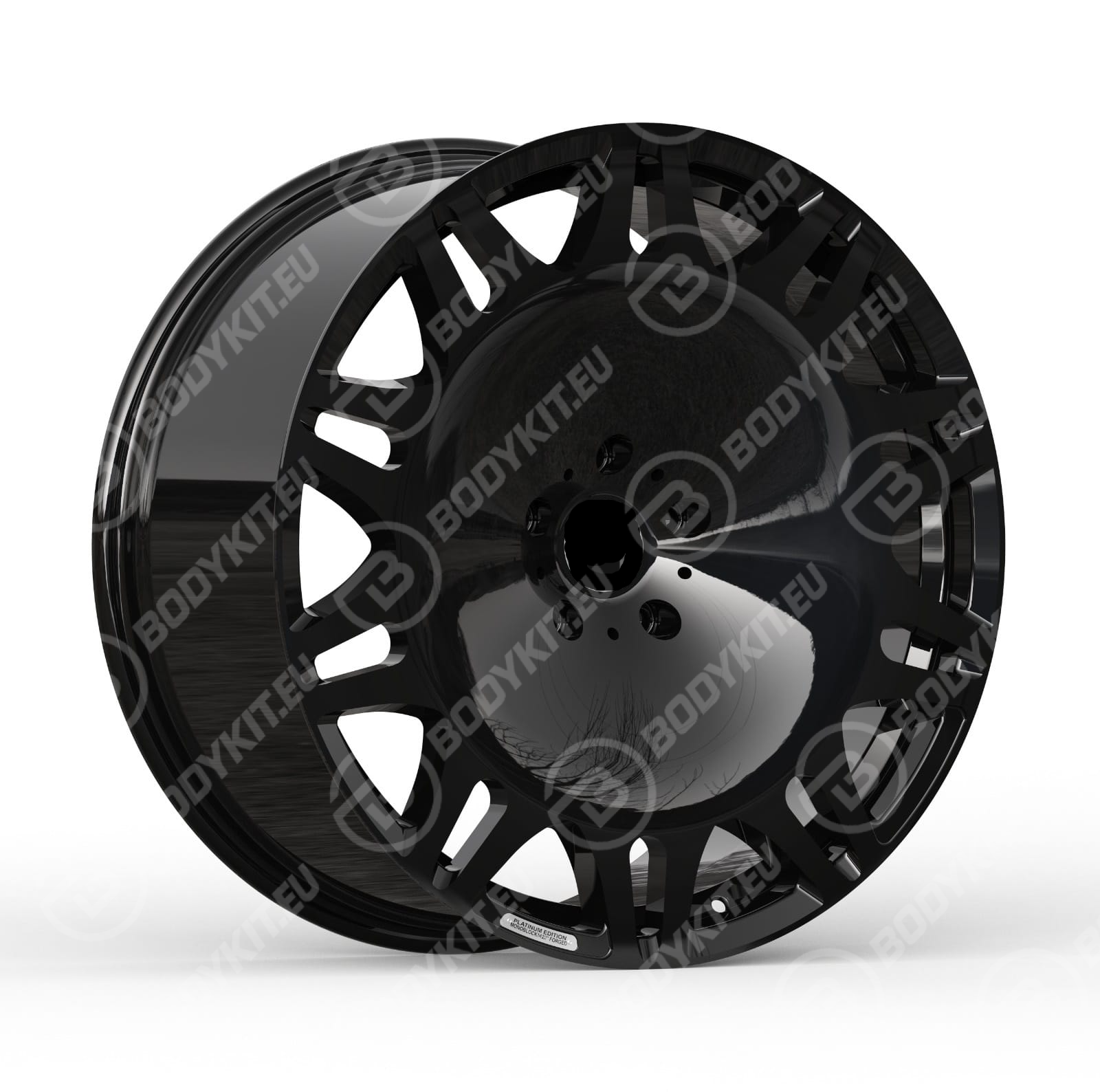 image (3) FORGE BRABUS WHEELS 22 INCH FOR W222 / W223 - Image 1