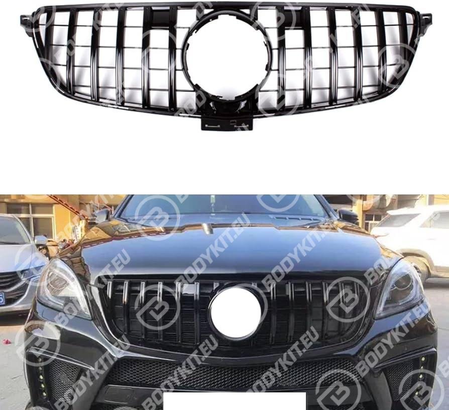 MERCEDES GLE-CLASS W166 GRILL GT BLACK 2015-2019 MERCEDES GLE-CLASS W166 GRILL GT BLACK 2015-2019