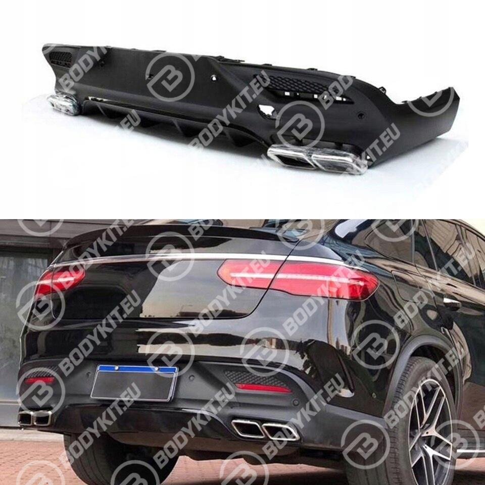 MERCEDES GLE COUPÉ C292 DIFUSOR GLE63 CROMADO 2015-2019 MERCEDES GLE COUPÉ C292 DIFUSOR GLE63 CROMADO 2015-2019