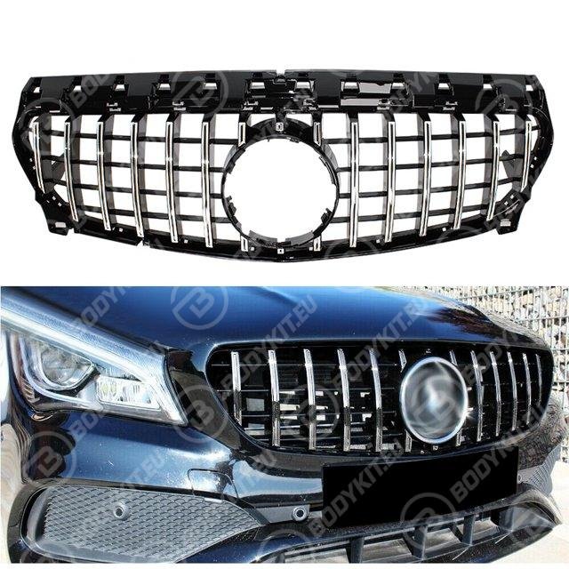 006a13e9-7415-475e-bb24-1bc6abffffd2.da912f97ecf869212208d985626c054a MERCEDES CLA-CLASS W117 GT CHROM GRILL 2013-2015 - Image 1