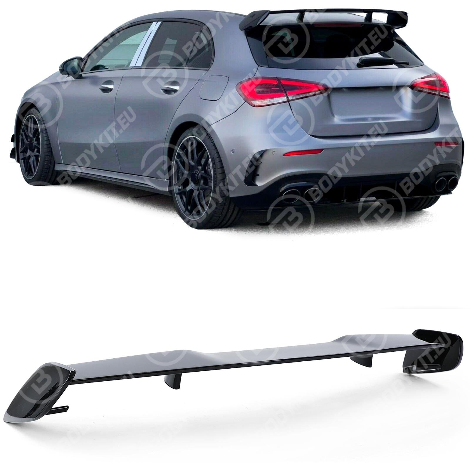 123-1 MERCEDES A-CLASS W177 ROOF SPOILER 2018-2023 - Image 1