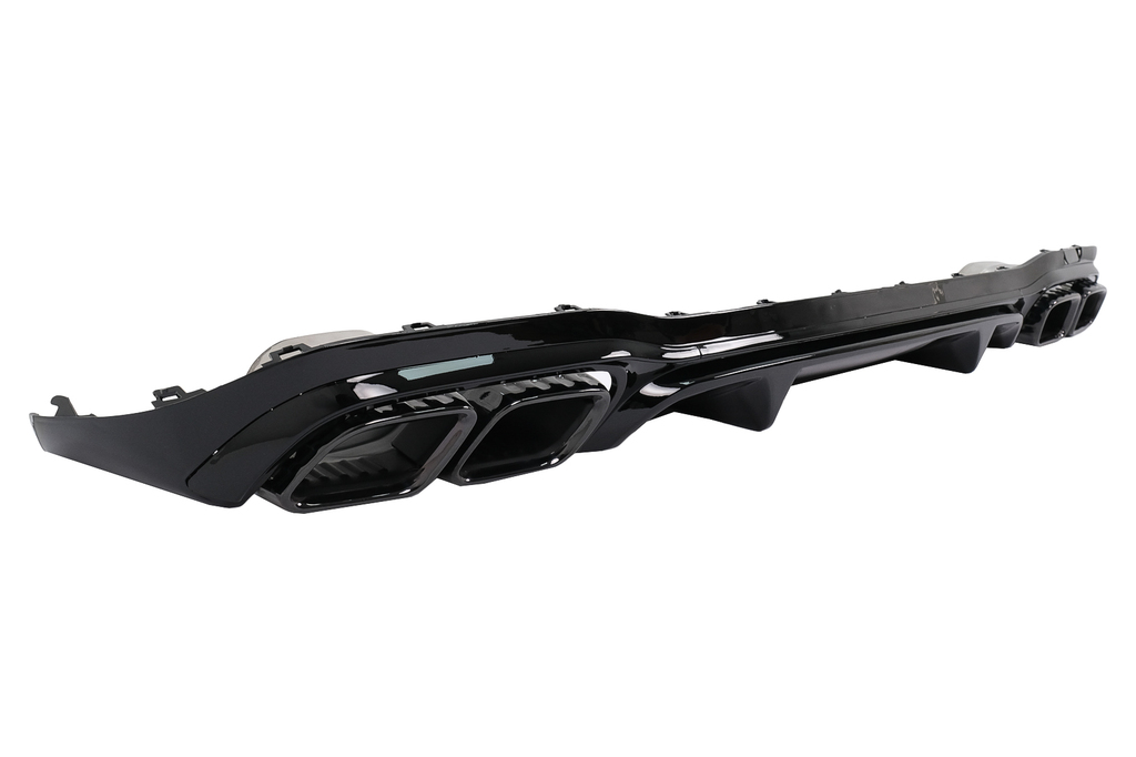 2133 MERCEDES E-CLASS E63 DIFFUSER W213 / S213 BLACK 2020-2023 - Image 1