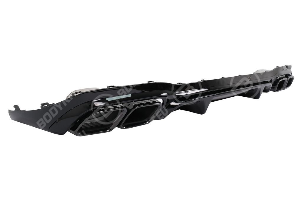 2133 MERCEDES E-CLASS E63 DIFFUSER W213 / S213 BLACK 2020-2023 - Image 1