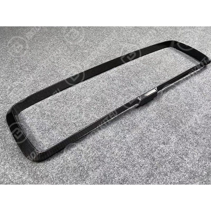 3 MERCEDES G CLASS W464 ROCKET EDITION CARBON FIBER FRONT GRILLE FRAME 2019-2024 - Image 1