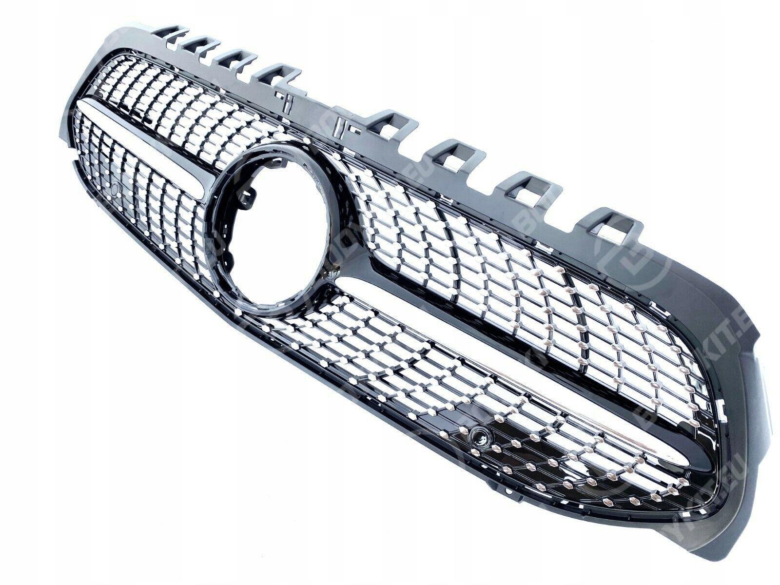 MERCEDES-A-W177-GRILL-DIAMOND-AMG-2018-2020 MERCEDES A-CLASS W177 GT DIAMOND GRILL 2018-2020 - Image 1