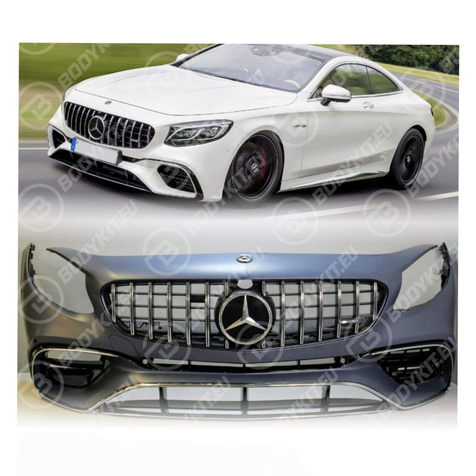 WhatsApp-Image-2023-03-23-at-10.33.00-1 MERCEDES S COUPE C217 S63 AMG FRONT BUMPER 2015-2020 - Image 1
