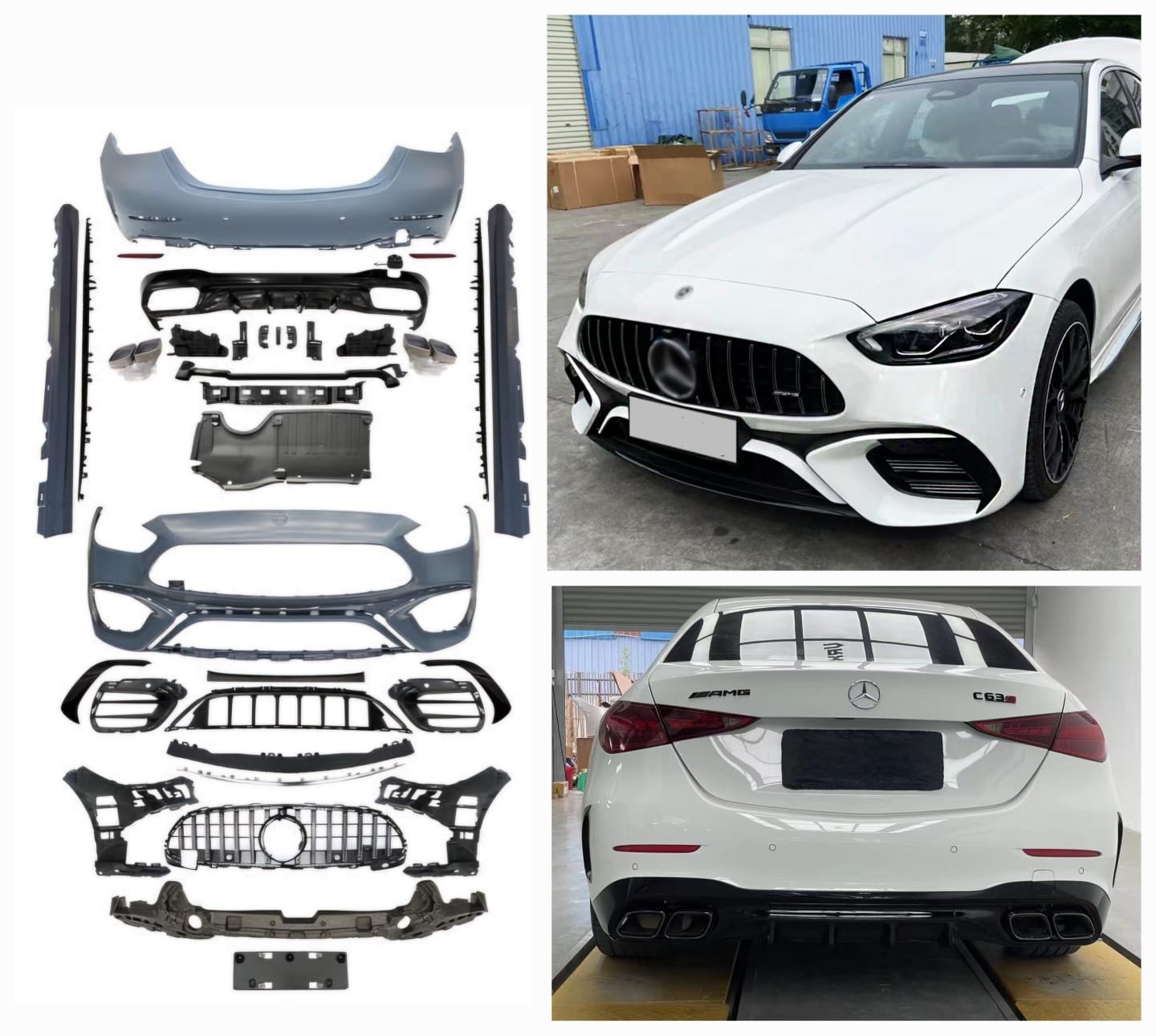 WhatsApp-Image-2024-10-21-at-23.57.05 MERCEDES W206 C63 BODYKIT FRONT + REAR + SKIRTS - Image 1