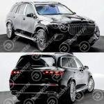 MERCEDES GLS X167 MAYBACH BODYKIT 2024-2025 - Image 3