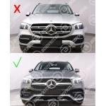MERCEDES GLE COUPE C167 GT BLACK GRILL 2019-2023 - Image 4