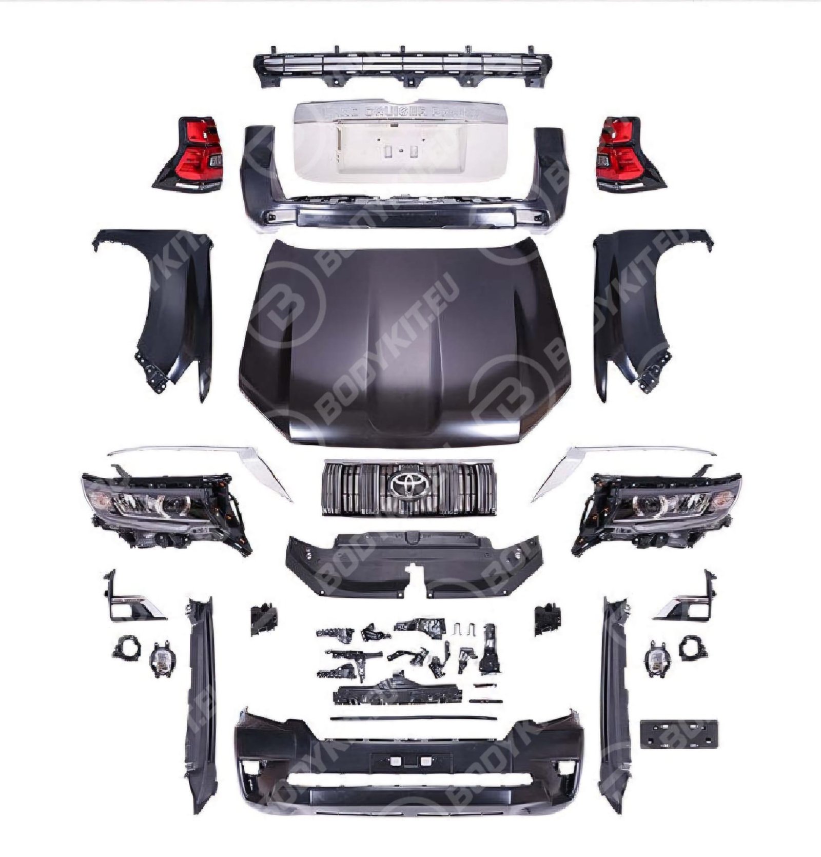 WhatsApp-Image-2025-06-18-at-11.32.53 TOYOTA LAND CRUISER PRADO BODYKIT UGPRAGE 2004 TO 2019 - Image 1