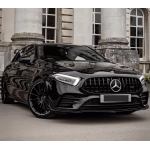 MERCEDES A-CLASS W177 BLACK GT GRILL 2018-2020 - Image 5