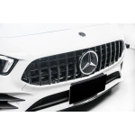 MERCEDES A-CLASS W177 BLACK GT GRILL 2018-2020 - Image 4