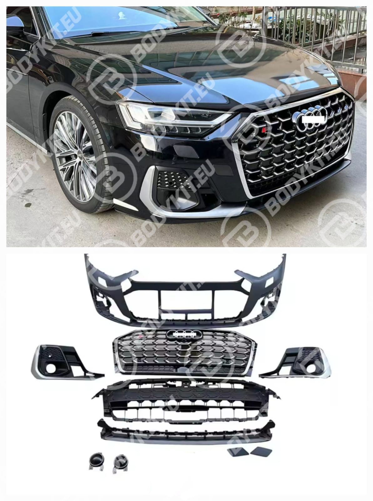Zestaw karoserii do modeli AUDI A8 i S8, lata 2017–2024 Zestaw karoserii do modeli AUDI A8 i S8, lata 2017–2024
