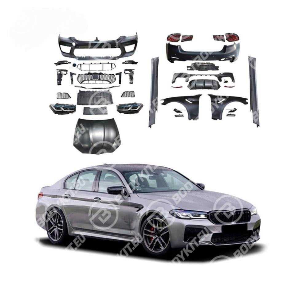 „BMW 5 serijos G30 M5“ kėbulo komplektas F90, 2017 m., atnaujintas 2022 m. „BMW 5 serijos G30 M5“ kėbulo komplektas F90, 2017 m., atnaujintas 2022 m.