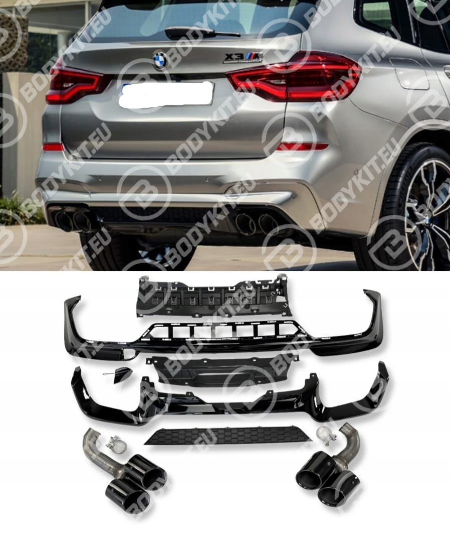 Diffusore per BMW X3 G01 X3M 2018-2021 Diffusore per BMW X3 G01 X3M 2018-2021