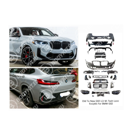 BMW X4 G02 X4M: KIT DE CARROCERÍA DE 2018 ACTUALIZADO A 2025
