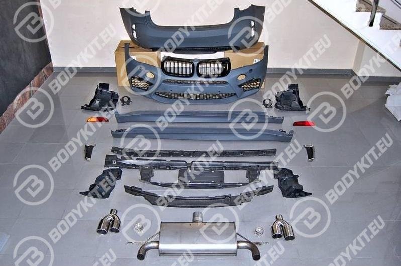 BMW X6 F16 KŪNO KOMPLEKTAS X6M BMW X6 F16 kėbulo komplektas X6M