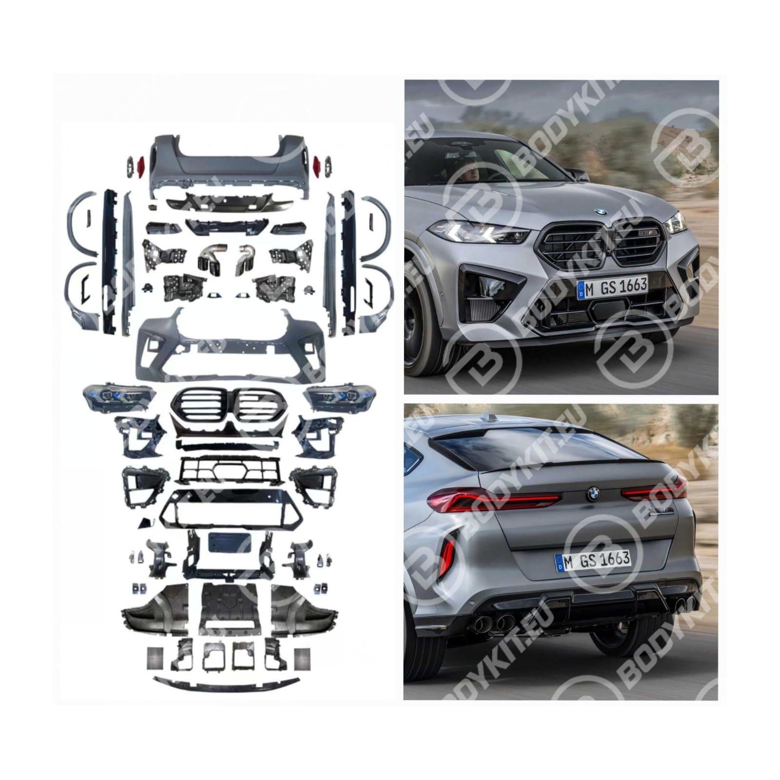 Kit de carrocería BMW X6 G06 X6M 2019, actualizado a 2025 Kit de carrocería BMW X6 G06 X6M 2019, actualizado a 2025