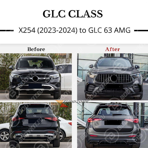 image-1-17 MERCEDES GLC SUV W254 GLC 63 BODYKIT 2024-2026 - Image 1