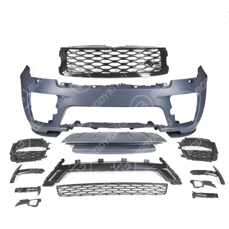 image-4-12 LAND ROVER L405 SVO FRONT BUMPER 2018-2021 - Image 1