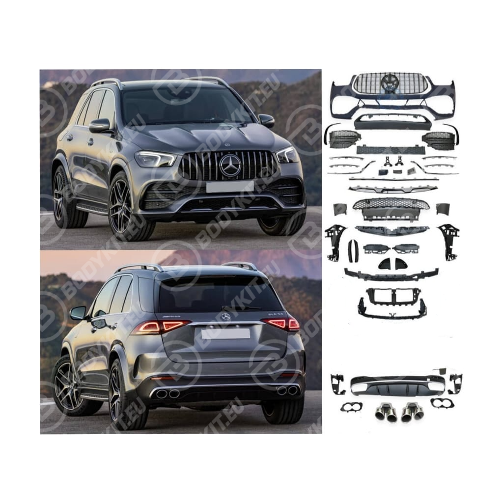 image-6-4 MERCEDES GLE V167 GLE53 FRONT + DIFFUSER 2019-2023 - Image 1