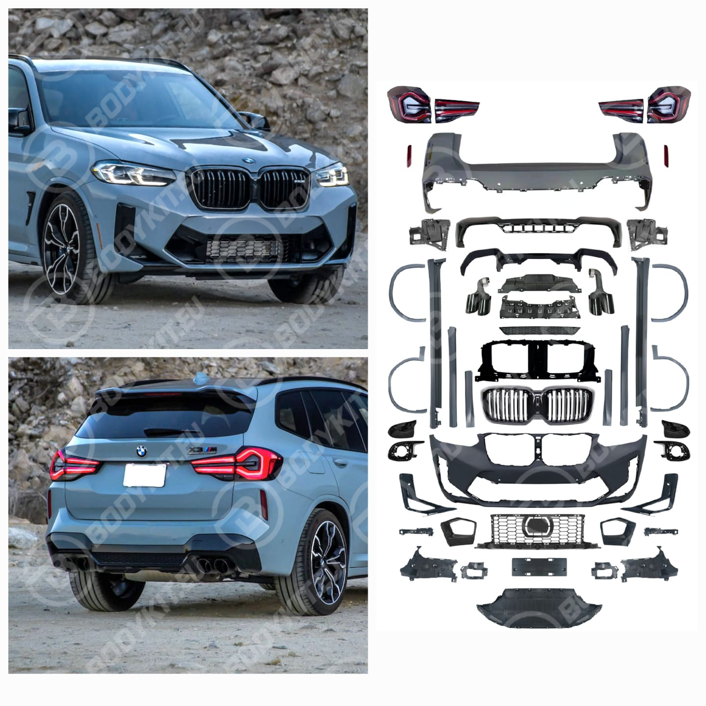 image-80 BMW X3 G01 X3M BODYKIT 2018 UPGRADE TO 2025 - Image 1