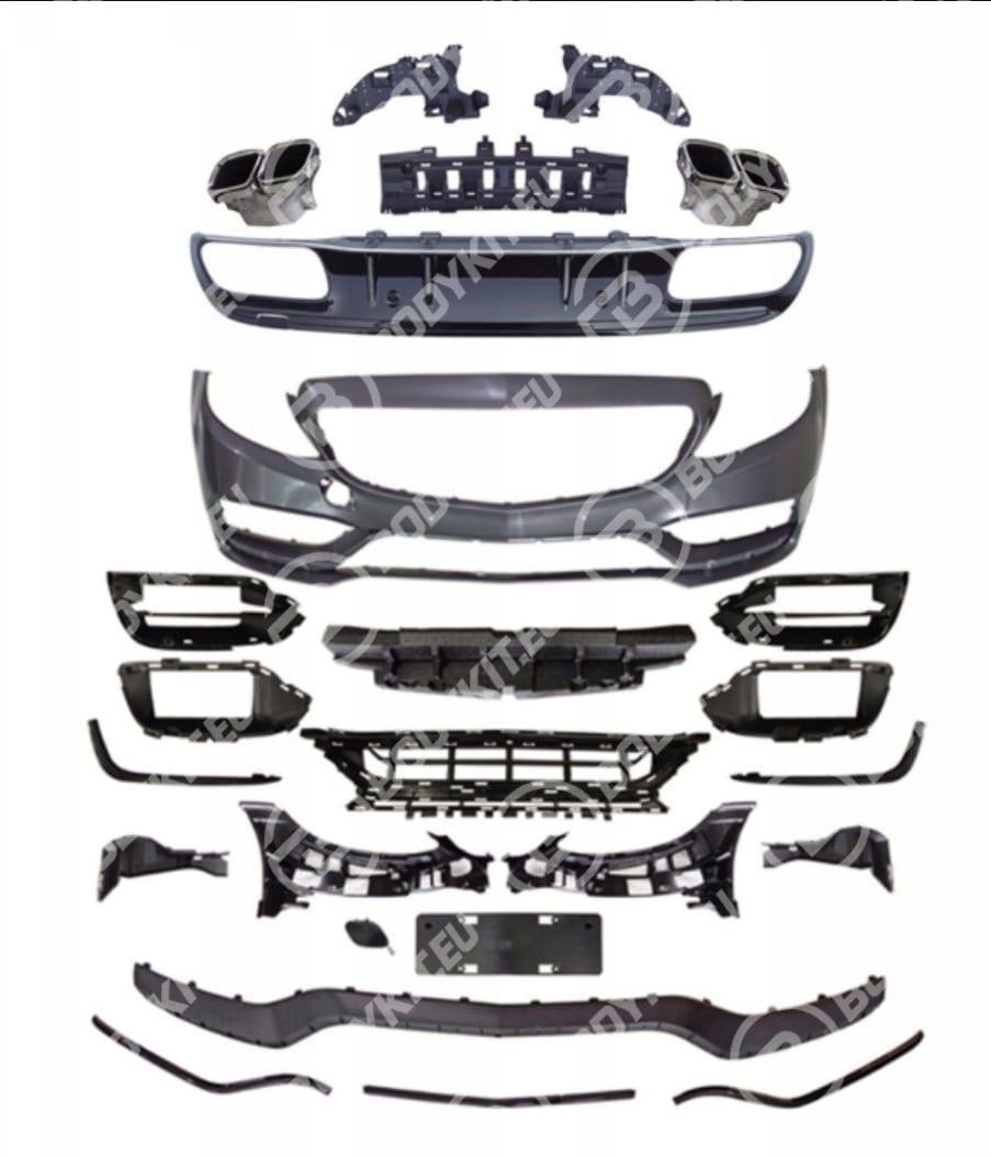 KIT DE CARROCERÍA PARA MERCEDES C205 C63 COUPÉ: PARTE DELANTERA + TRASERA KIT DE CARROCERÍA PARA MERCEDES C205 C63 COUPÉ: PARTE DELANTERA + TRASERA