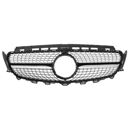MERCEDES E-CLASS W213 / S213 / C238 DIAMOND GRILL CHROME / BLACK