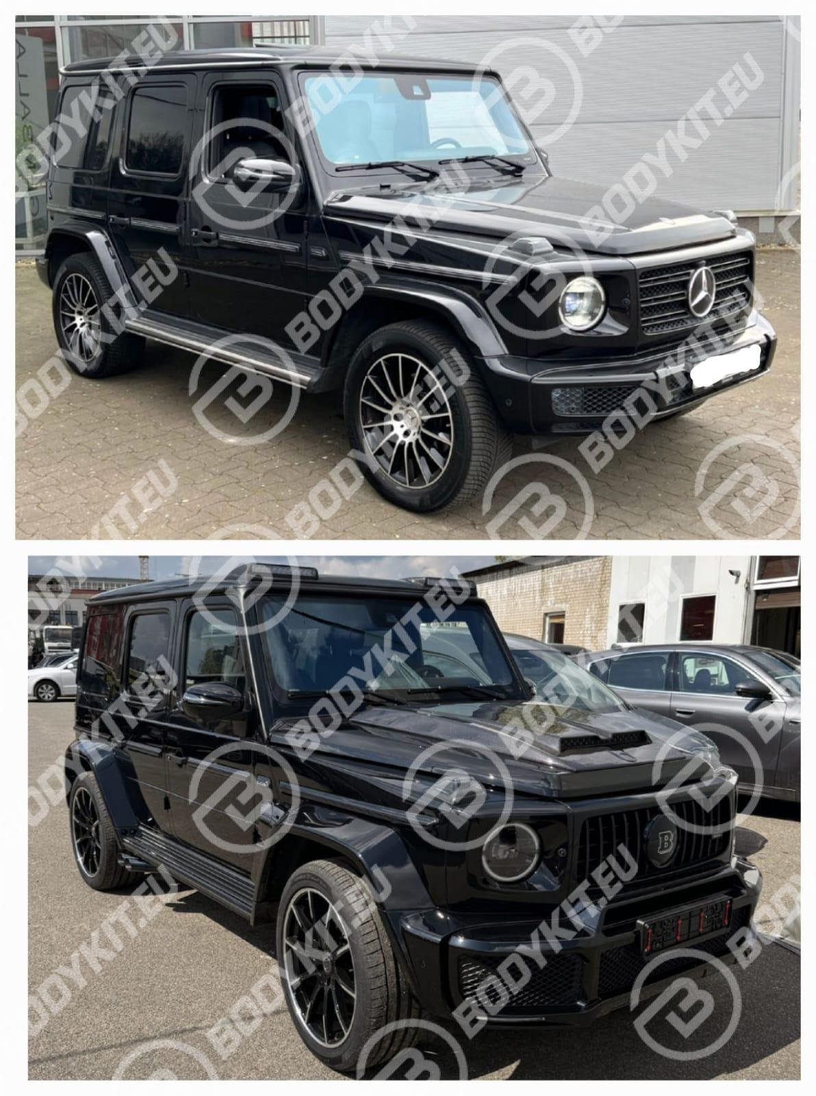 MERCEDES G-КЛАСС W464: ОБВЕС BRABUS + УГЛЕВОЛОКНО, 2019–2024 гг. MERCEDES G-КЛАСС W464: ОБВЕС BRABUS + УГЛЕВОЛОКНО, 2019–2024 гг.