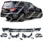 MERCEDES GLS X166 ЧЁРНЫЙ ДИФФУЗОР ДЛЯ GLS63 2015–2019 ГОДОВ