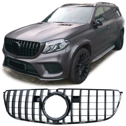 MERCEDES GLS X166 BLACK GT GRILL 2015-2019