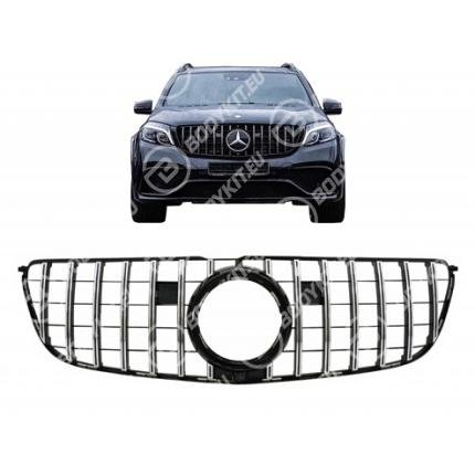 MERCEDES GLS X166 CHROME / BLACK GT GRILL 2015-2019