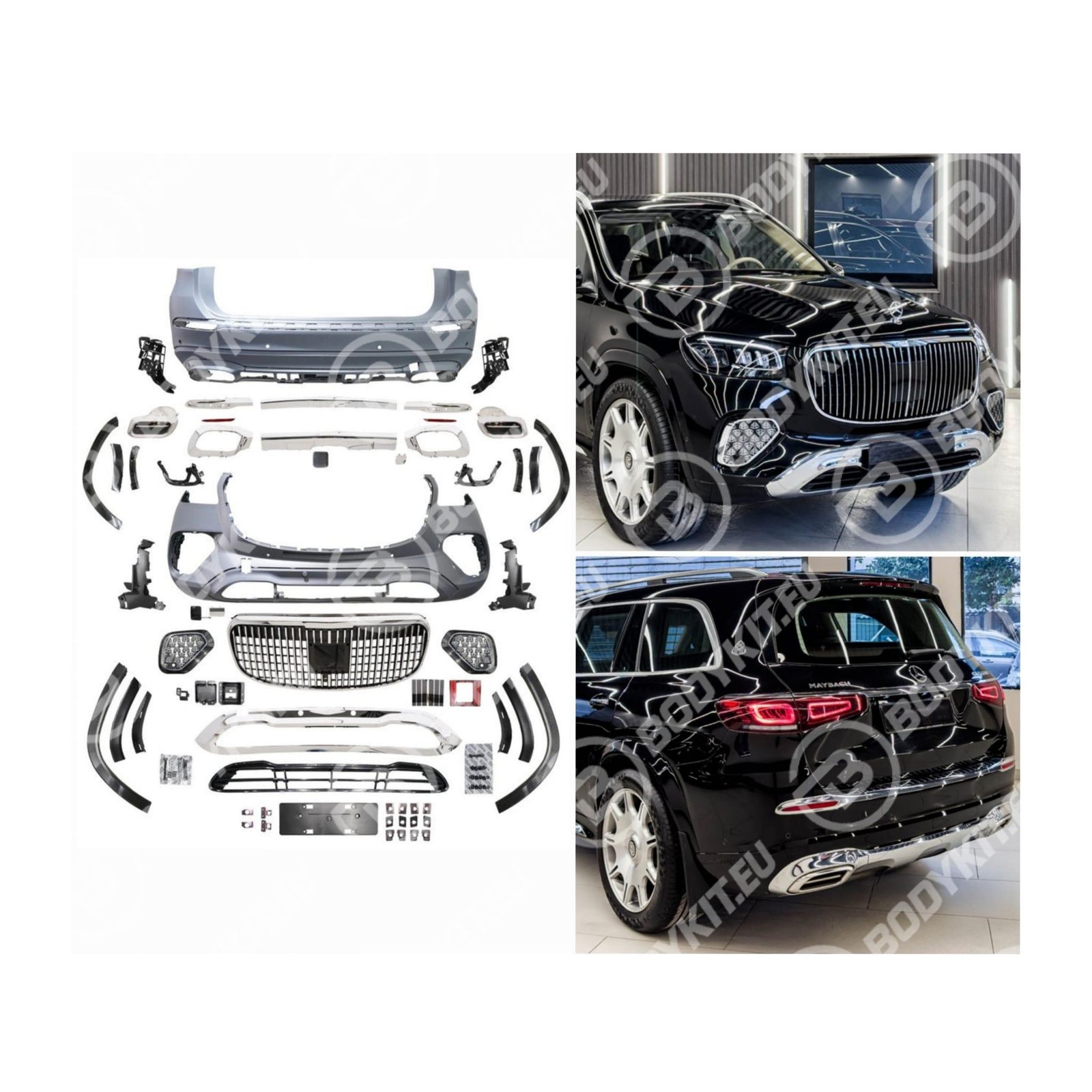 MERCEDES GLS X167 MAYBACH KIT CARROZZERIA 2024-2025 MERCEDES GLS X167 MAYBACH KIT CARROZZERIA 2024-2025