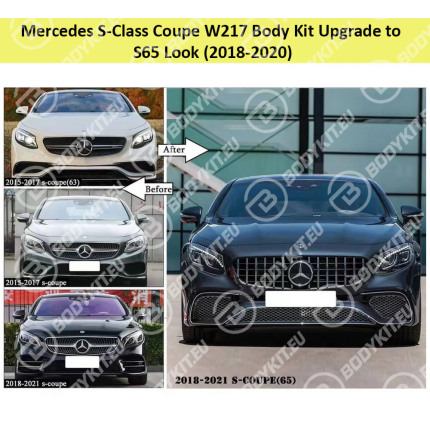 MERCEDES S COUPÉ C217 S63 AMG KIT CARROZZERIA 2015-2020