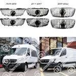 MERCEDES SPRINTER W906 GRIGLIA ANTERIORE CROMATA / NERA 2013-2018