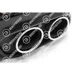 MERCEDES W205/S205 C43 AMG – CHROMOWANY DYFUZOR TYLNY
