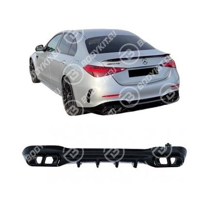 MERCEDES W206 C63 KIT DE CARROCERÍA: PARTE DELANTERA + PARTE TRASERA + FALDILLOS