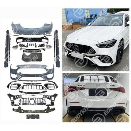 MERCEDES W206 C63 BODYKIT FRONT + REAR + SKIRTS