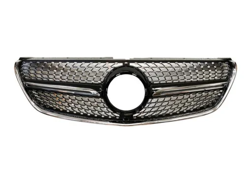 MERCEDES V-CLASS VITO W447 FRONT DIAMOND GRILL CHROME / BLACK 2014-2019 - Image 5