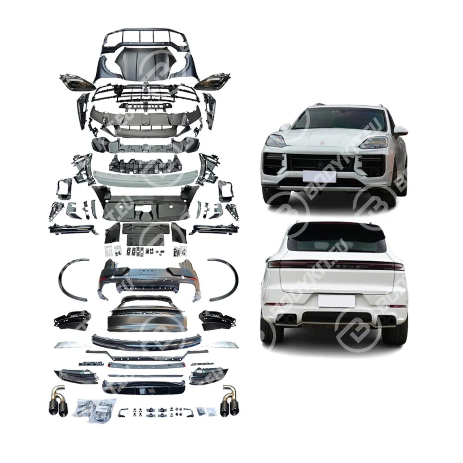 MEJORA DEL KIT DE CARROCERÍA DEL PORSCHE CAYENNE TURBO, DE 2011 A 2025 MEJORA DEL KIT DE CARROCERÍA DEL PORSCHE CAYENNE TURBO, DE 2011 A 2025