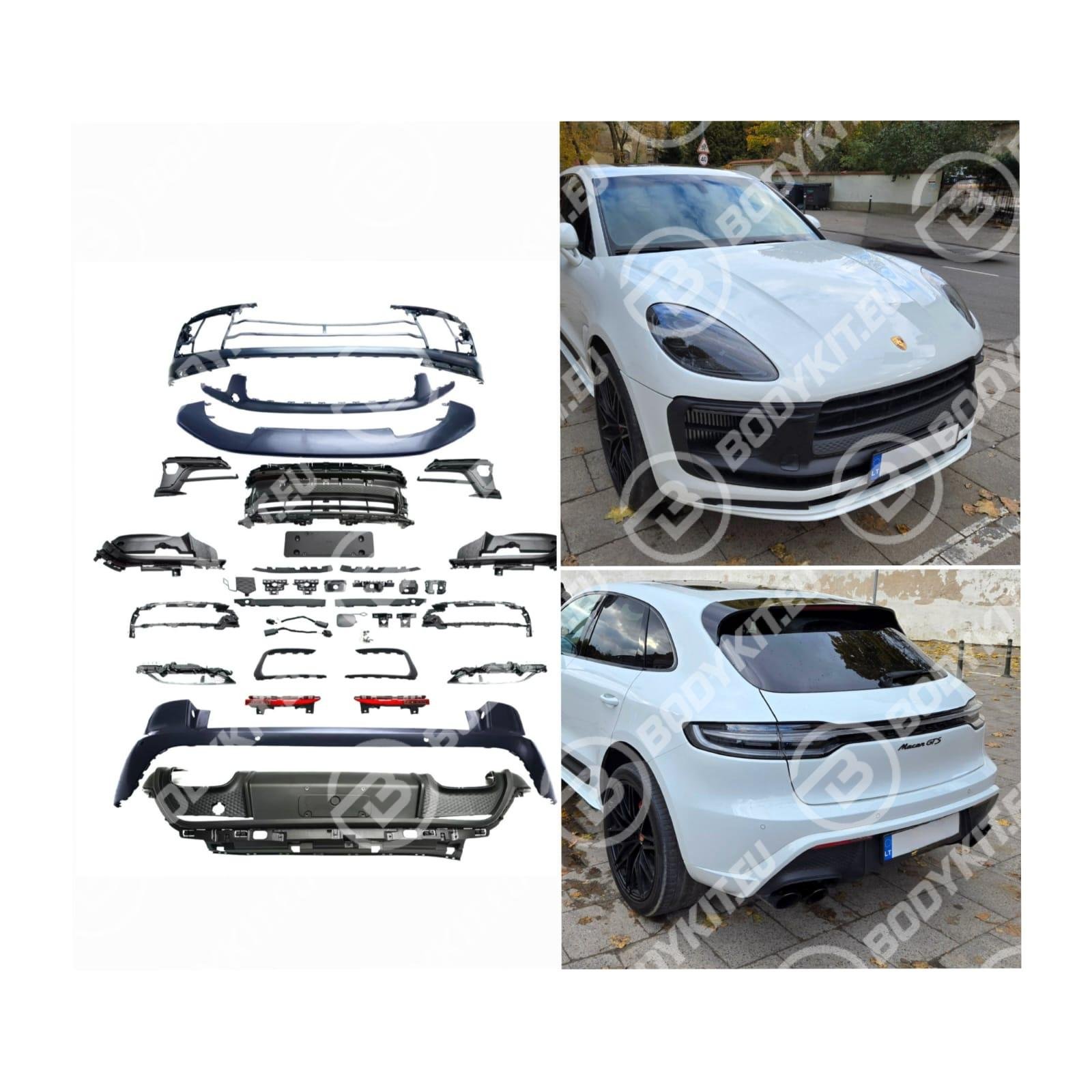 „PORSCHE MACAN GTS“ KŪNO KOMPLEKTAS 2019–2024 „PORSCHE MACAN GTS“ KŪNO KOMPLEKTAS 2019–2024 m.