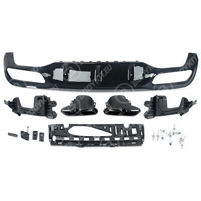 s-l400-1 MERCEDES E-CLASS E63 DIFFUSER W213 / S213 BLACK 2016-2019 - Image 1