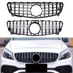 MERCEDES A-CLASS W176 CHROM GT GRILL 2016-2018 - Image 3
